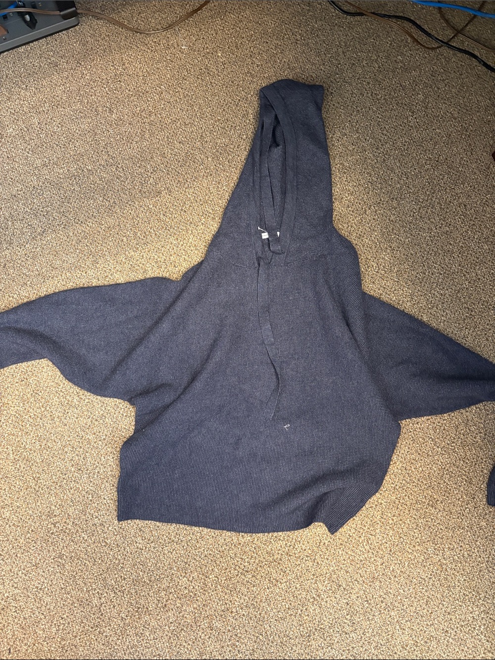 Staccato Navy Crewneck Hooded Sweater